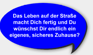 Lebne auf der Straße